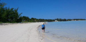 walk on the beach